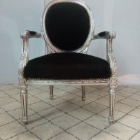 Старинно масивно кресло Medaillon, снимка 6 - Дивани и мека мебел - 41752180
