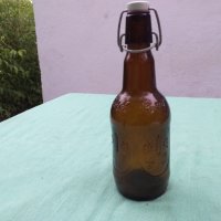 Vintage Grolsch Бирена бутилка с порцеланова капачка, снимка 1 - Други ценни предмети - 34754025