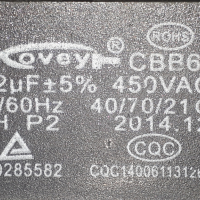 Кондензатор Kovey CBB61 1.2uF±5%, снимка 2 - Друга електроника - 44839858