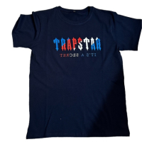 Тениска TRAPSTAR черна, бяла или тъмно синя, снимка 4 - Спортни дрехи, екипи - 39943806
