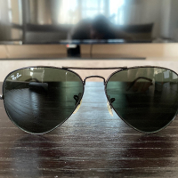 Слънчеви очила Ray-Ban RB3025 Aviator Large Metal, снимка 5 - Слънчеви и диоптрични очила - 44637028