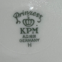 Античен сервиз KPM Prinzenz Germany, снимка 13 - Антикварни и старинни предмети - 44810047