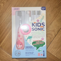Seago Kids Детска електрическа четка за зъби, акумулаторна, с магнитно зареждане, розова, снимка 9 - Други - 44734879