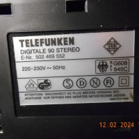 Telefunken digitale 90 stereo - radio clock alarm - vintage 94, снимка 11 - Други - 44366126
