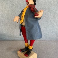 стара играчка клоунът цигулар, снимка 4 - Антикварни и старинни предмети - 40461013