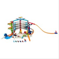 Hot Wheels гигантски гараж, снимка 8 - Коли, камиони, мотори, писти - 41961655