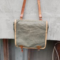 Стара брезентова чанта #12, снимка 2 - Антикварни и старинни предмети - 40644539