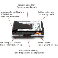 Картодържател с RFID защита за безконтактни кредитни карти, снимка 4 - Други стоки за дома - 41958645