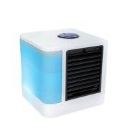 Мини охладител за въздух Mercado Trade, USB, 5W, Бял, снимка 5 - Вентилатори - 41289053