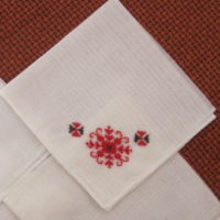 Нови кърпички с бродерия, снимка 3 - Платове и дамаски - 36275089