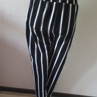 Летен панталон в синьо, черно и бяло - 15,00лв., снимка 4 - Панталони - 41492052