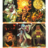 Манга таро карти: Mystical Manga Tarot & Traditional Manga Tarot, снимка 12 - Други игри - 36311651