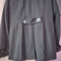 Черно палто, снимка 3 - Палта, манта - 36157123