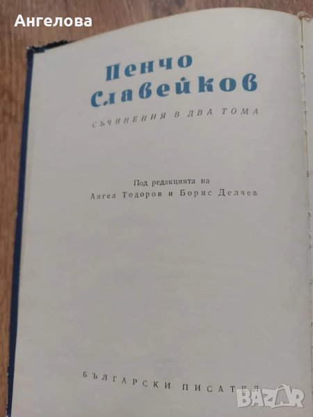 Пенчо Славейков, снимка 1