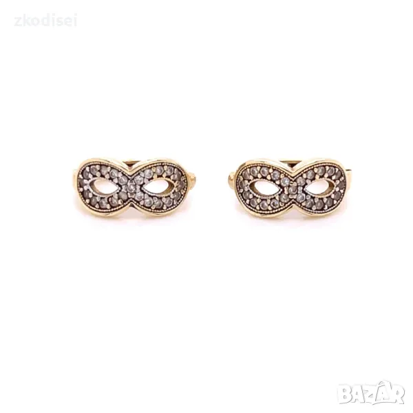 Златни обеци 1,79гр.14кр. проба:585 модел:28658-1, снимка 1