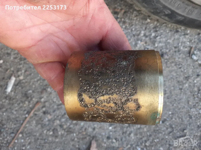 Стар бронзов моливник, снимка 1