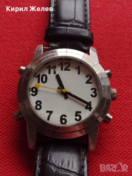 МЪЖКИ ЧАСОВНИК КЛАСИЧЕСКИ МОДЕЛ МНОГО КРАСИВ ПЕРФЕКТЕН С КОЖЕНА КАИШКА 26483, снимка 1