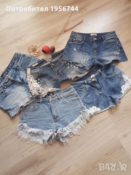 Дънчени панталонки#модерни#S размер, снимка 1