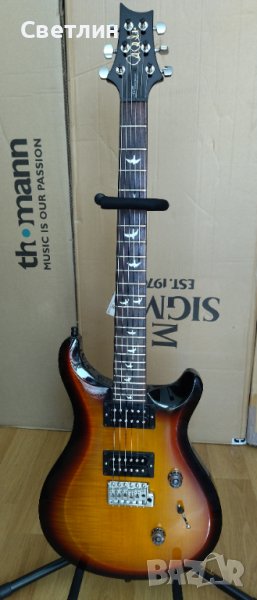 PRS S2 30th Anniversary Custom 24 Tri-Color Sunburst, снимка 1