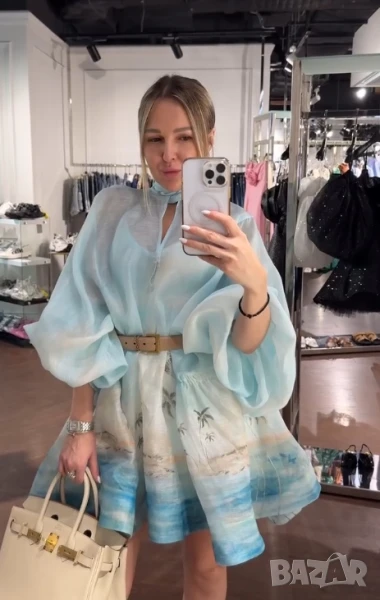 колан от естетвена кожа в кутия ysl saint laurent, снимка 1