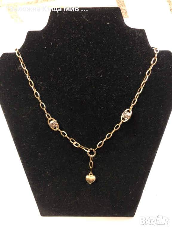 Златно Дамско Колие 9.41гр 14к , снимка 1