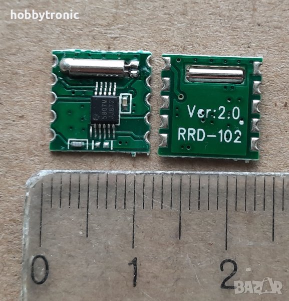 RRD-102, RDA5807M модул FM радиоприемник , снимка 1