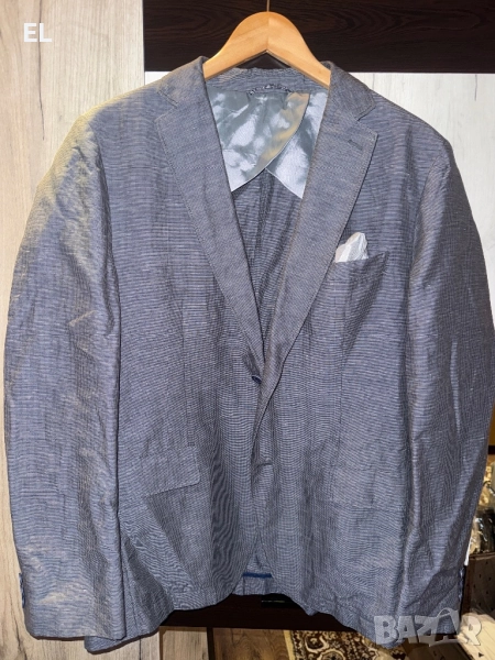 Ленено сако  BOSS, снимка 1