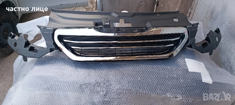 хромирана решетка за Пежо 2008,2014г, снимка 1