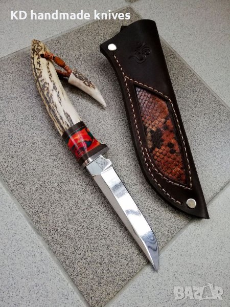 Ръчно изработен ловен нож от марка KD handmade knives ловни ножове, снимка 1