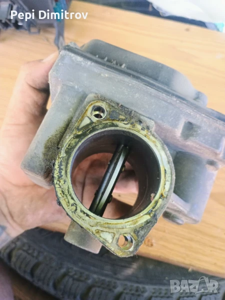 ДРОСЕЛОВА КЛАПА 1110980009 VDO 408224001001 MERCEDES-BENZ SLK R170 EW210 CLK-class, (W208, W209) 2,0, снимка 1