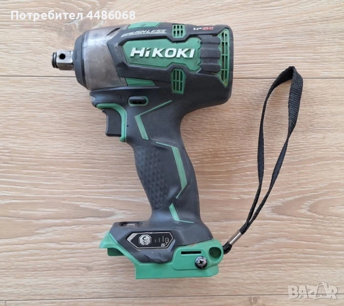 акумулаторен безчетков ударен винтоверт импакт гайковерт hikoki wr 18d, снимка 1