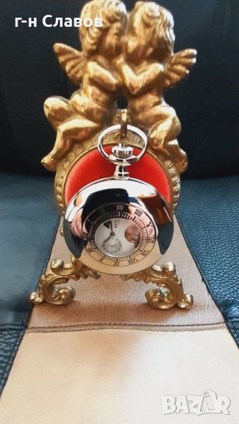 Pocket Clock Open Heart Day/Night Phase, снимка 1