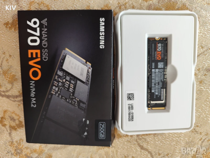 Samsung SSD 970 EVO 250GB, снимка 1