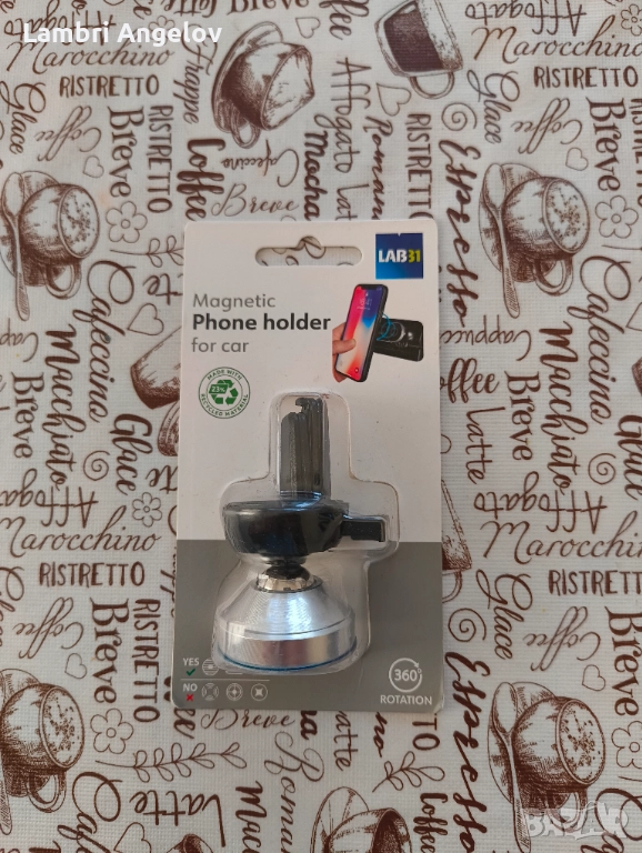 Магнитна стойка за телефон 360', снимка 1