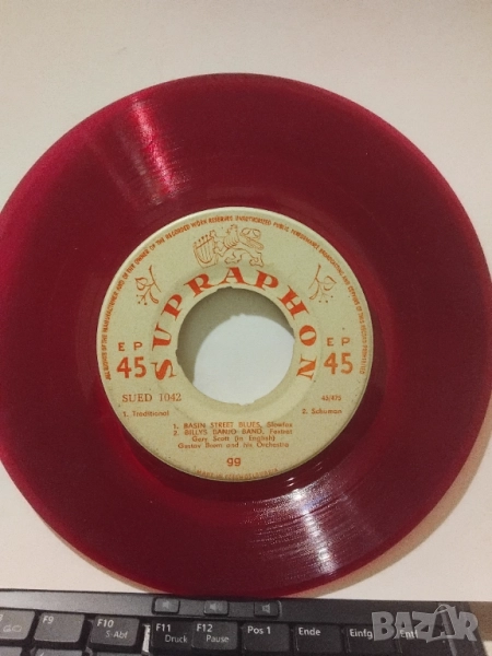 Gery Scott – Basin Street Blues - малка грамофонна плоча, снимка 1