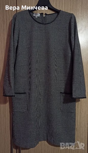 Рокля от фина вълнена материя, размер L.  , снимка 1