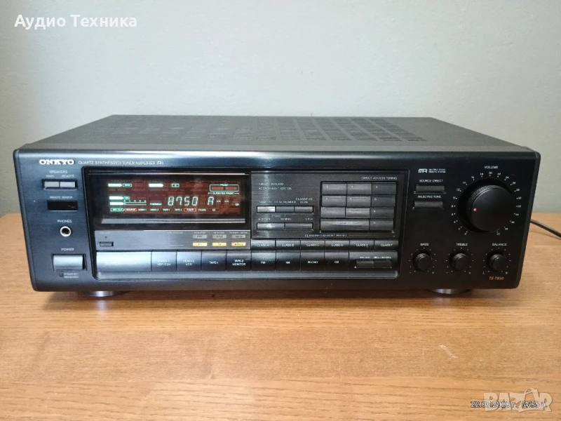 Стререо ресивър (усилвател) ONKYO TX-7830. Страхотна машинка., снимка 1