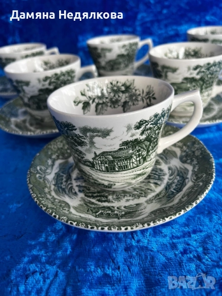 английски сервиз за чай или кафе , снимка 1