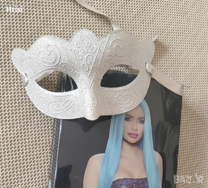 Перука и маска за Хелоуин , снимка 1