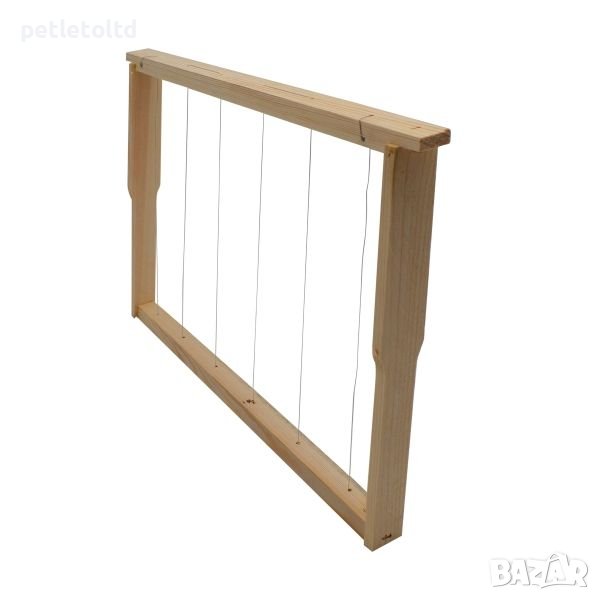 Плодникови рамки ДБ с хофманов уширител - обтелени с тел INOX, снимка 1