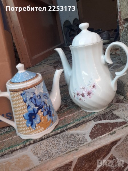 Порцеланови чайници лот, снимка 1