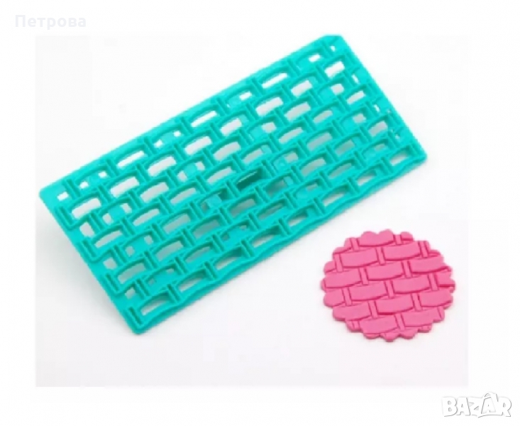 Tекстура – релеф на кошничка, снимка 1