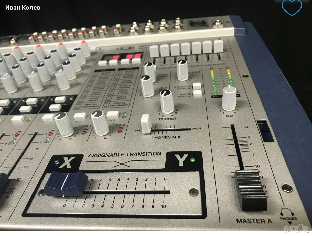 Dynacord Mp7 2х300 1500лв, снимка 1