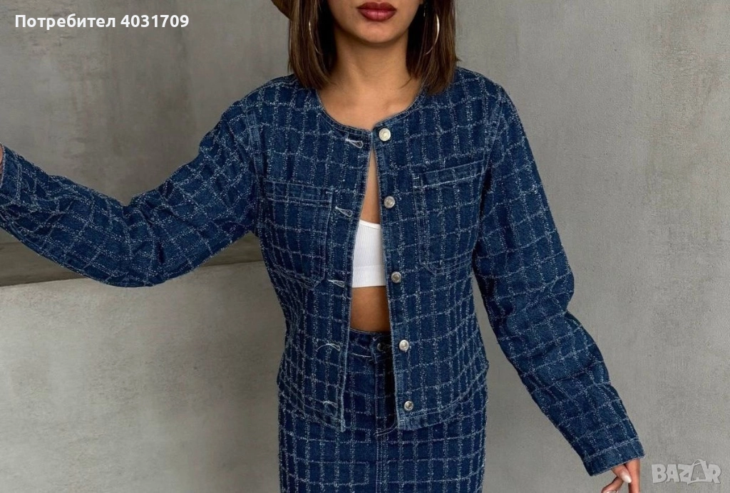 Сако деним , снимка 1