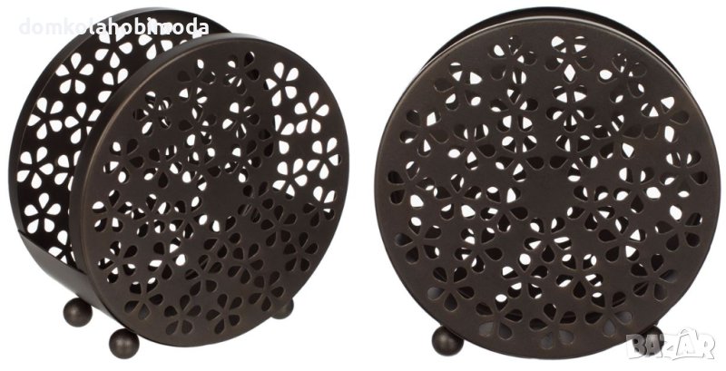  Метални поставки за спирали 2 броя 15.5x7.5 сантиметра , снимка 1