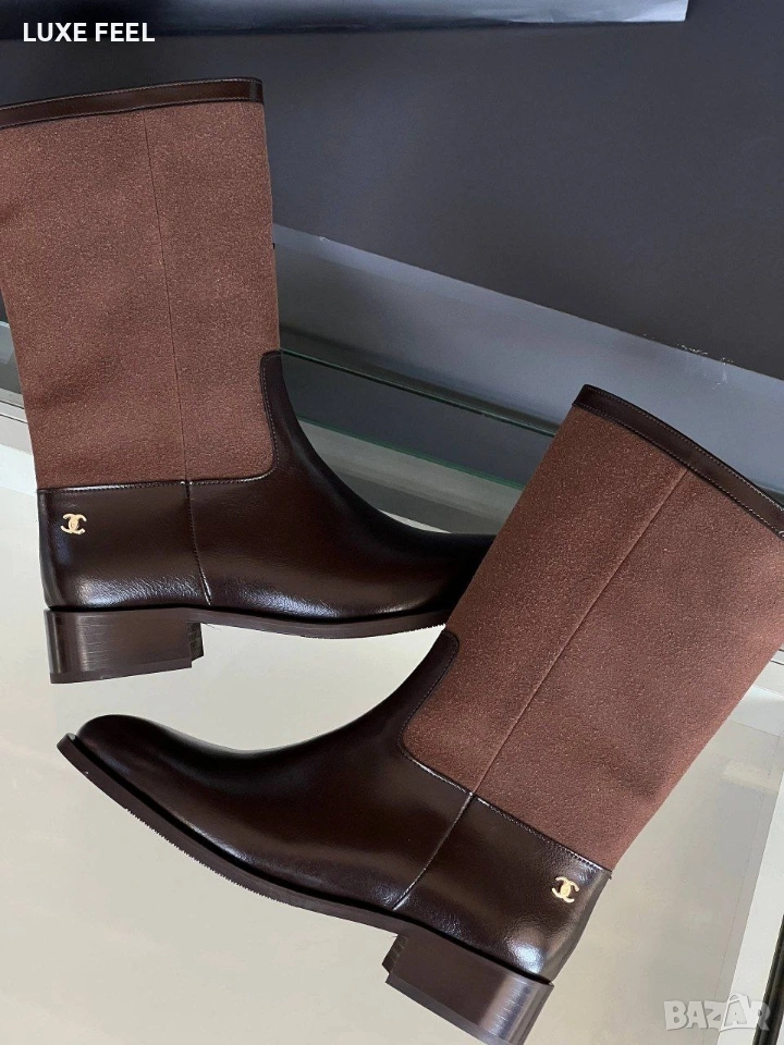 Дамски Ботуши ⚜️ Chanel , снимка 1