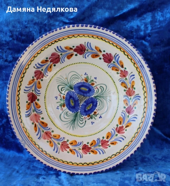 голяма испанска чиния, снимка 1