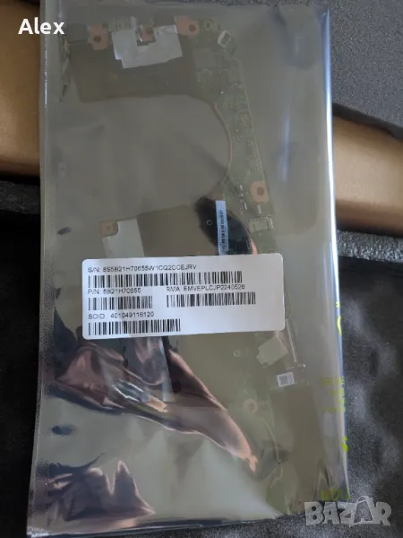 Thinkbook 13s g4 motherboard 5B21H70655 - Ryzen 7 6800U 16GB Wifi 6E, снимка 1