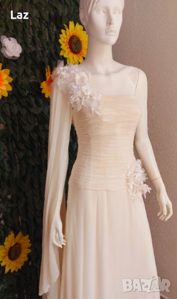 сватбена рокля с креативен дизайн, снимка 1