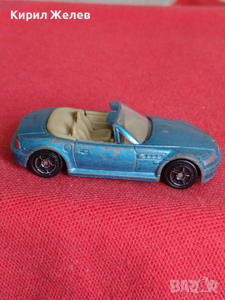 Метална количка BMW Z3 007 BOND кабриолет за КОЛЕКЦИЯ ДЕКОРАЦИЯ 23989, снимка 1